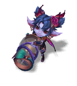 Faerie Court Tristana Obsidian chroma