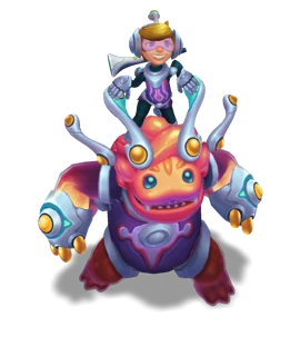 Space Groove Nunu & Willump Ruby chroma