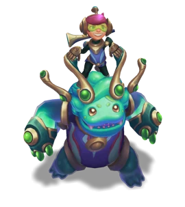 Space Groove Nunu & Willump Turquoise chroma