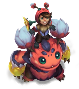 Nunu & Beelump (Nunu & Willump) Ruby chroma