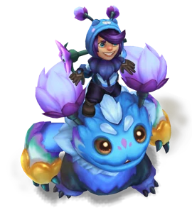 Nunu & Beelump (Nunu & Willump) Sapphire chroma