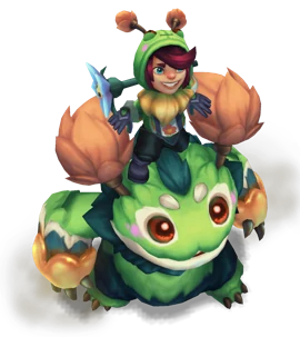 Nunu & Beelump (Nunu & Willump) Emerald chroma