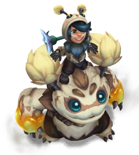 Nunu & Beelump (Nunu & Willump) Pearl chroma