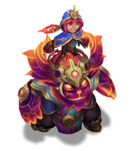 Cosmic Paladins Nunu & Willump Ruby chroma
