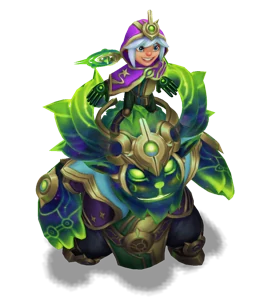 Cosmic Paladins Nunu & Willump Emerald chroma