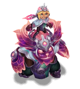 Cosmic Paladins Nunu & Willump Rose Quartz chroma