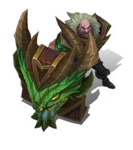 Dragonslayer Braum Emerald chroma