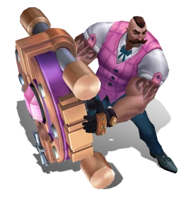 Crime City Braum Rose Quartz chroma