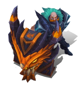 Dragonslayer Braum LEC chroma