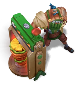 Grill Master Braum Emerald chroma