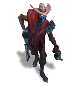 High Noon Jhin Ruby chroma