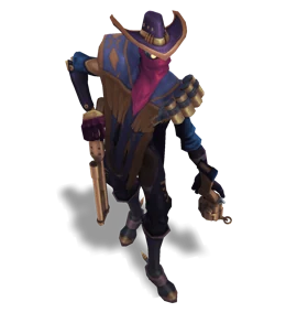 High Noon Jhin Obsidian chroma