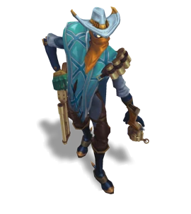 High Noon Jhin Turquoise chroma