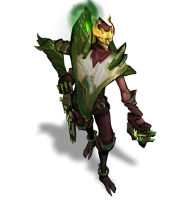 Shan Hai Scrolls Jhin Emerald chroma