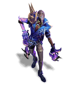 Soul Fighter Jhin Sapphire chroma