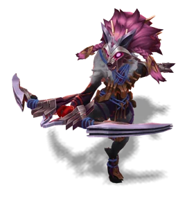 Chosen of the Wolf Kindred Rose Quartz chroma