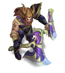 Pentakill III: Lost Chapter Olaf Tanzanite chroma