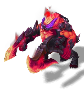 Infernal Olaf Ruby chroma