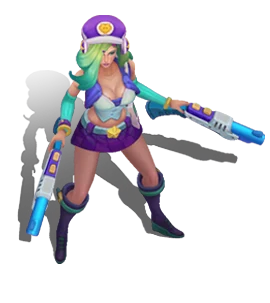 Arcade Miss Fortune Amethyst chroma