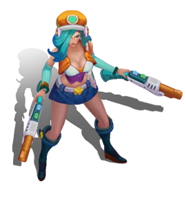 Arcade Miss Fortune Citrine chroma