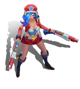 Arcade Miss Fortune Ruby chroma