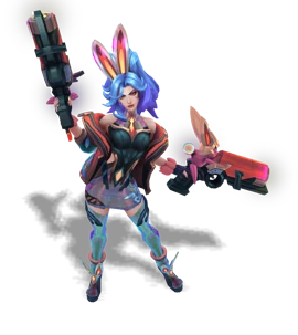 Battle Bunny Miss Fortune Ruby chroma