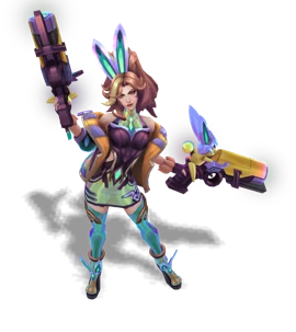 Battle Bunny Miss Fortune Catseye chroma