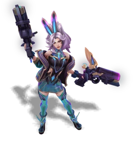 Battle Bunny Miss Fortune Obsidian chroma
