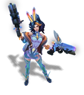 Battle Bunny Miss Fortune Nightwire chroma