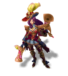 Battle Queen Miss Fortune Ruby chroma