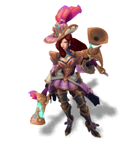 Battle Queen Miss Fortune Rose Quartz chroma