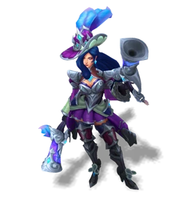 Battle Queen Miss Fortune Tanzanite chroma