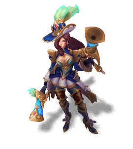 Battle Queen Miss Fortune Sapphire chroma