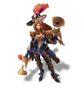 Battle Queen Miss Fortune Obsidian chroma