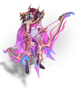 Fae Dragon Ashe Rose Quartz chroma