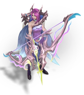 Fae Dragon Ashe Rainbow chroma