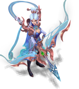 Lunar Empress Ashe Sapphire chroma