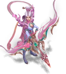 Lunar Empress Ashe Rose Quartz chroma