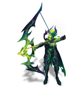 Infernal Ashe Emerald chroma