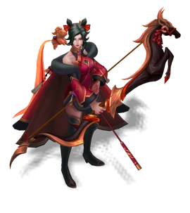 Firecracker Ashe Ruby chroma