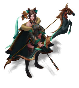 Firecracker Ashe Obsidian chroma