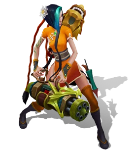 Firecracker Jinx Citrine chroma