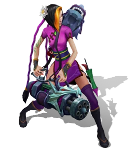 Firecracker Jinx Amethyst chroma