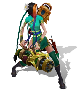 Firecracker Jinx Emerald chroma
