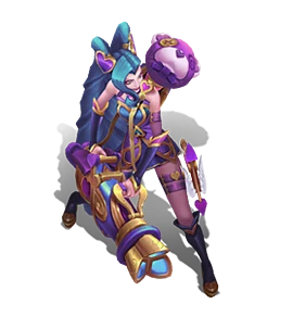 Heartseeker Jinx Amethyst chroma
