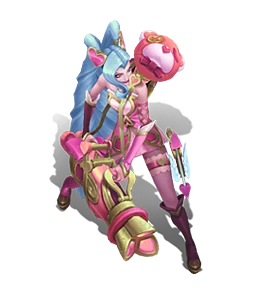 Heartseeker Jinx Rose Quartz chroma
