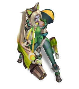 Battle Cat Jinx Emerald chroma