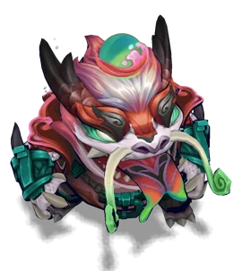 Shan Hai Scrolls Tahm Kench Ruby chroma