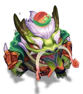 Shan Hai Scrolls Tahm Kench Peridot chroma