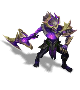 Visions of the Fallen Tryndamere Tanzanite chroma